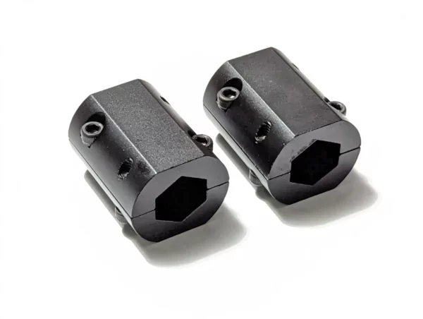 TTB - QTY 2 - Half Inch Hex Coupler