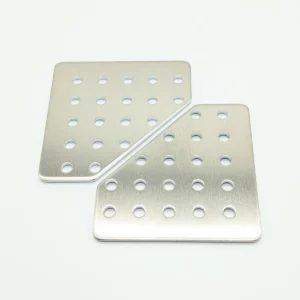 TTB - QTY 2 - Aluminum Big L Gussets - 5mm Hole Size